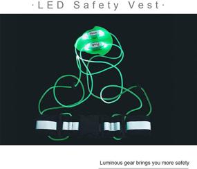 img 3 attached to 🚧 Enhanced Visibility Reflective Warning Illuminated Occupational Health & Safety Products for Personal Protective Equipment