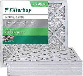 img 4 attached to Улучшенная производительность складчатых фильтров для печей - FilterBuy 16X16X1