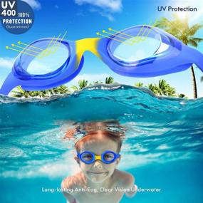 img 2 attached to 🏊 Kids Swim Goggles – Careula, Swimming Goggles for Boys and Girls, Toddlers Age 2-10