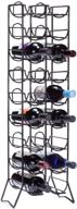 🍷 oenophilia scaffovino floor wine rack for 18 bottles логотип