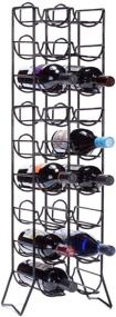 img 2 attached to 🍷 Oenophilia Scaffovino Floor Wine Rack for 18 Bottles