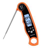 comluck ca001: waterproof digital instant read meat thermometer with backlight for oven cooking, bbq, grill, and more logo