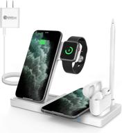 waitiee wireless charger 5 in 1 wireless charging station for iwatch se/6/5/4/3/2/1 logo