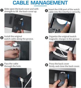 img 1 attached to WAITIEE Wireless Charger 5 In 1 Wireless Charging Station For IWatch SE/6/5/4/3/2/1