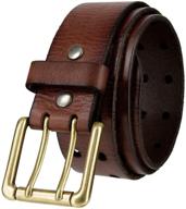 drake grain casual leather holes men's accessories in belts logo