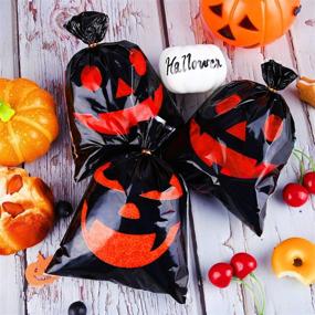 img 1 attached to 🎃 Halloween Plastic Pumpkin Supplies - URATOT