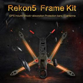 img 3 attached to HGLRC Rekon5 Carbon Quadcopter Racing