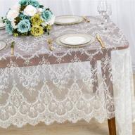 enhance your dining experience with shinybeauty lace tablecloth rectangle white 005 logo