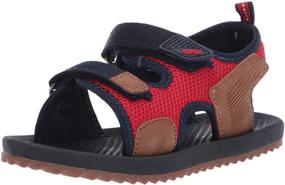 img 4 attached to Ботинки для младенцев OshKosh BGosh Harbor Sandal в стиле сандалий