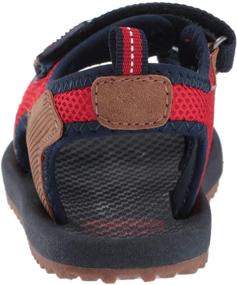 img 2 attached to Ботинки для младенцев OshKosh BGosh Harbor Sandal в стиле сандалий