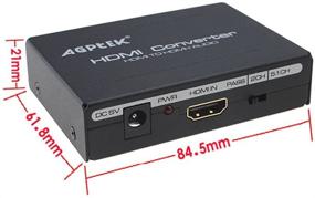 img 2 attached to 🔍 AGPTEK SPDIF Audio Converter and Extractor for Enhanced Searchability