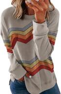 trendy tie dye sweatshirts for women - comfy color block t shirts by btfbm (s-2xl) логотип