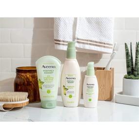 img 2 attached to 🌞 Aveeno Positively Radiant Sheer Daily Moisturizing Lotion for Dry Skin with Total Soy Complex, SPF 30 Sunscreen, Non-Comedogenic, Oil-Free - 2.5 fl. oz