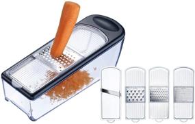 img 3 attached to 🧀 Westmark Technicus Quadro Grating Set: Versatile & Efficient Kitchen Grater, 10.3 x 4 x 3.5, x