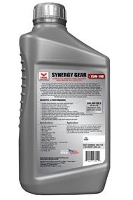 img 1 attached to 🔧 Triax Synergy Gear MAX LS 75W-140 GL-5 Synthetic Long-Drain Axle Oil, Extreme Pressure, Limited Slip Ready, 750K Mile Rating on Highway (1 Quart)