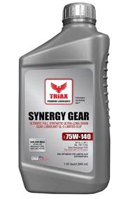img 2 attached to 🔧 Triax Synergy Gear MAX LS 75W-140 GL-5 Synthetic Long-Drain Axle Oil, Extreme Pressure, Limited Slip Ready, 750K Mile Rating on Highway (1 Quart)