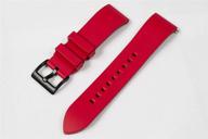 rubber quick release watch buckle logo