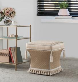 img 4 attached to 🪑 Neutral Jennifer Taylor Home Savannah Ottoman