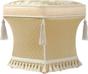 img 3 attached to 🪑 Neutral Jennifer Taylor Home Savannah Ottoman