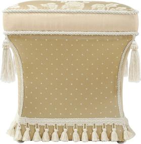 img 2 attached to 🪑 Neutral Jennifer Taylor Home Savannah Ottoman