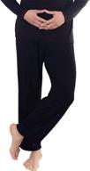 wantschun bamboo lounge trousers bottoms men's clothing logo