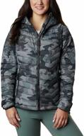 columbia womens powder hooded jacket women's clothing in coats, jackets & vests logo