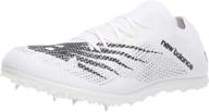 new balance track field white men's shoes in athletic logo