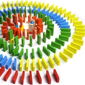 img 4 attached to ULT Unite 120-Piece Wooden Dominos for Educational Purposes