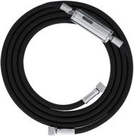 🎨 master airbrush 10-foot nylon braided airbrush hose - inline moisture trap filter & standard 1/8" fittings on both ends logo