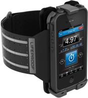 🏃 black lifeproof iphone 4/4s armband - boost your performance with style logo