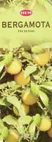 img 4 attached to 🌿 Highest Quality Bergamot Incense: Box of Six 20 Stick Tubes - 120 Sticks Total by HEM Incense