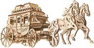 🤠 оживите дикий запад: модель паровоза ужимс "дилижанс" - механическая головоломка в раскрытии! логотип