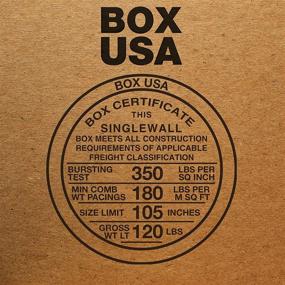 img 1 attached to 📦 Highly Durable BOX USA B181818V3C Resistant Corrugated: Unmatched Strength for Ultimate Protection