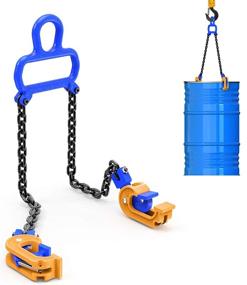 img 4 attached to WowDIY Chain Drum Lifter: Maximize Capacity and Efficiency!