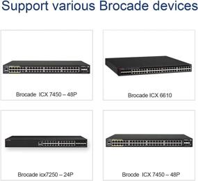 img 2 attached to 🔌 FLYPROFiber 10Gbase-T Brocade 10G SFP+ to RJ45 Copper Module: High-performance Transceiver for Brocade, CAT6A/CAT7, up to 100FT(30M)