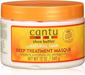 img 3 attached to 💆 Cantu Shea Butter Deep Conditioning Masque, 12 Ounce