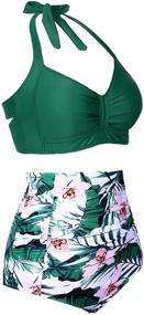 img 2 attached to 👙 Holipick Waist Control Swimsuits: Women's Clothing, Bathing Suits & Cover Ups