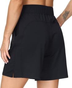 img 3 attached to 🩳 Women's Loose Fit Lounge Shorts with Deep Pockets - Ultimate Workout and Running Companion from THE GYM PEOPLE