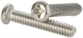 img 3 attached to M8 1 25 Phillips Machine Stainless Quantity Fasteners