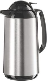 img 1 attached to 🔄 Silver Today Rotating Carafe - 1 Liter