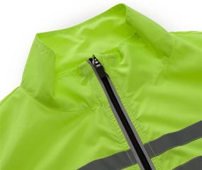 img 2 attached to Bpbtti Sleeveless Windbreaker Windproof Reflective Outdoor Recreation and Outdoor Clothing