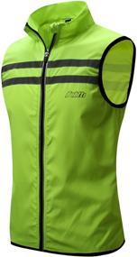 img 4 attached to Bpbtti Sleeveless Windbreaker Windproof Reflective Outdoor Recreation and Outdoor Clothing