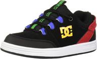 👟 dc boys syntax skate white shoes for boys logo