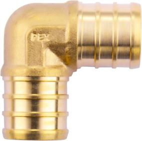 img 3 attached to 🔩 Litorange 0.75-inch PEX 90 Degree Elbow, 8-Pack - Lead-Free Brass Barb Crimp Pipe Fitting for Better SEO