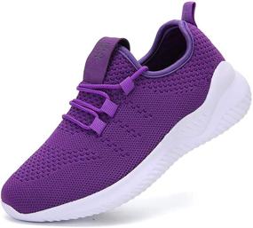 img 3 attached to ZYEN Athletic Breathable Lightweight Sneakers Women's Shoes