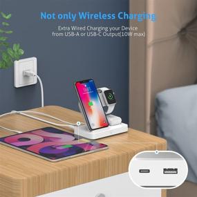 img 1 attached to Wireless Charger Charging Compatible 8，Samsung