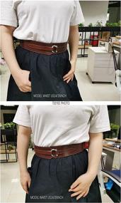 img 3 attached to 👗 Leather Fashion TY Belt - Stylish Women's Accessories