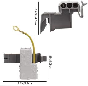 img 3 attached to 🔧 Premium Washer Door Lid Switch Kit Replacement - 8318084 AP3180933 PS886960 - Ideal for Whirlpool Roper Estate Models