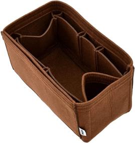 img 4 attached to 👜 Felt Handbag Organizer Insert: Maximize Space and Keep Bags in Perfect Shape!