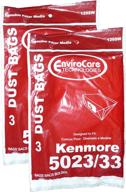 🧹 6-pack envirocare premium replacement vacuum cleaner dust bags for kenmore canisters 5023/5033 логотип